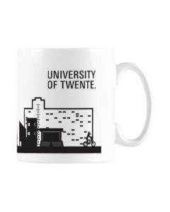 Mug University of Twente  Skyline White - NEW