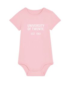 Baby Bodysuit University of Twente Pink