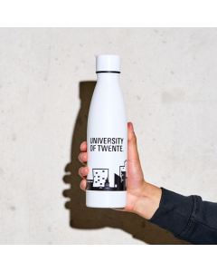 Stainless Steel Bottle University of Twente Skyline