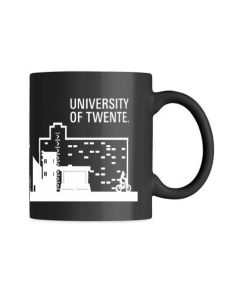 Mok University of Twente Skyline Zwart - NEW