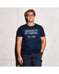 T-Shirt University of Twente Navy